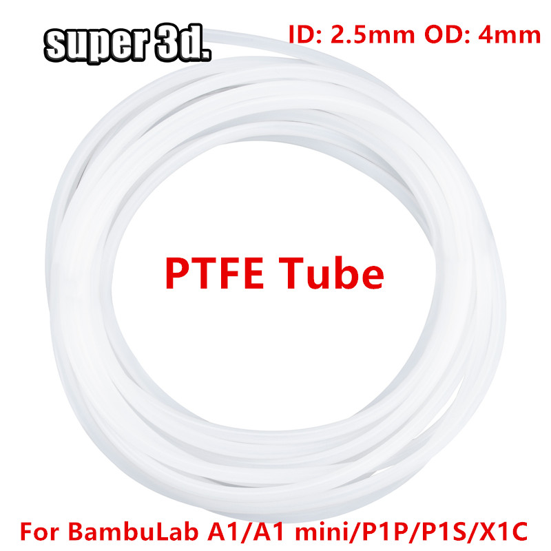 Bowden Tube - 1/2/50M Bambu Lab PTFE Tüp ID