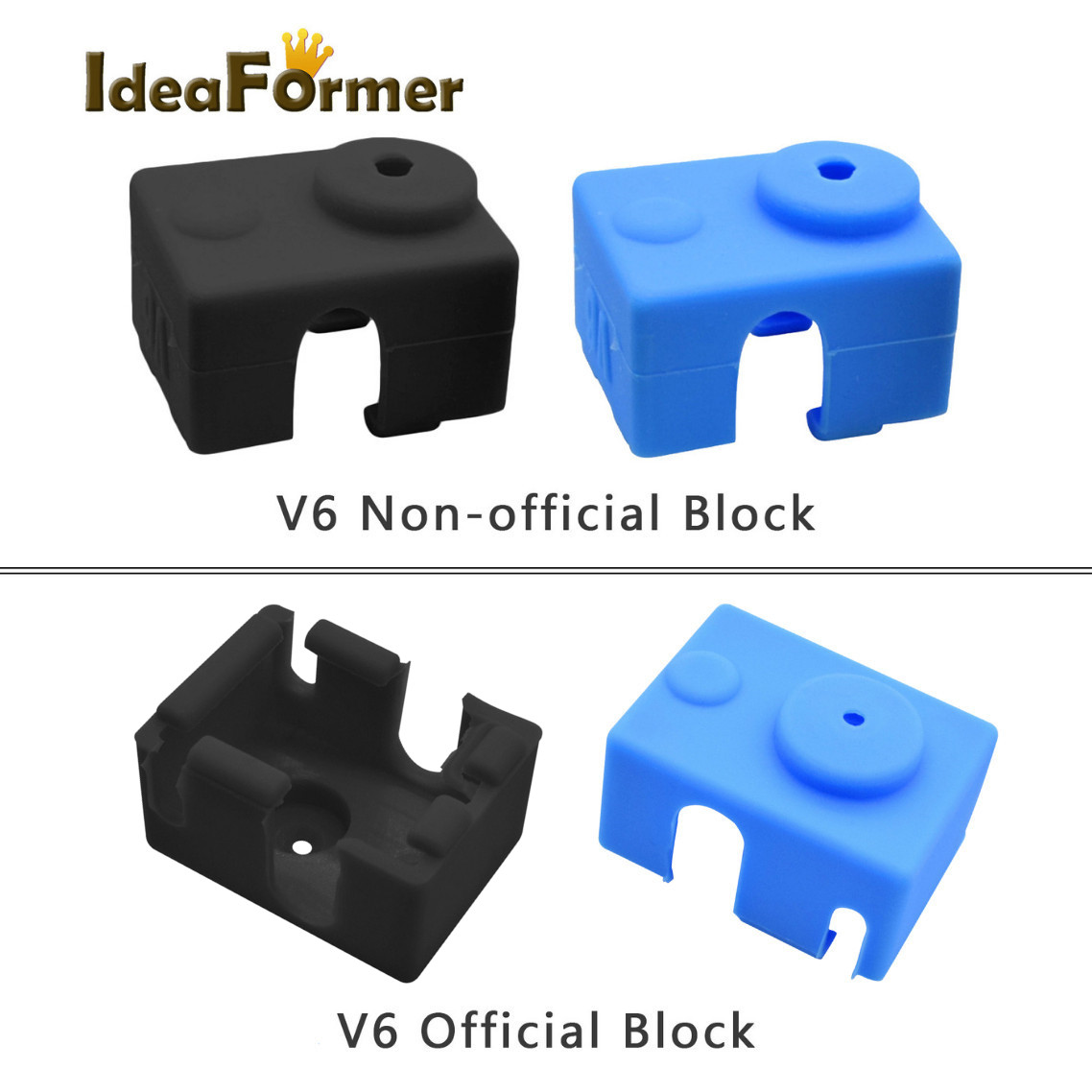 3D Printer Stand - 5 adet V6 Silikon Çorap 3D