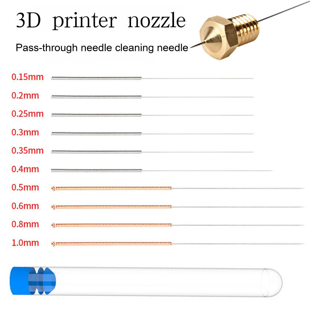 Fdm Printer - Paslanmaz Çelik 0,4 mm Nozul Temizleme