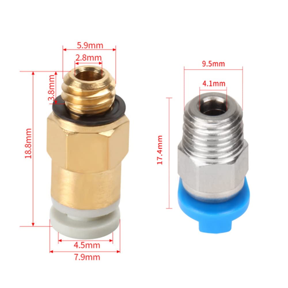 Creality PC4-M6 ve PC4-M10 End - Bowden Tube incelemesi ve fiyatı