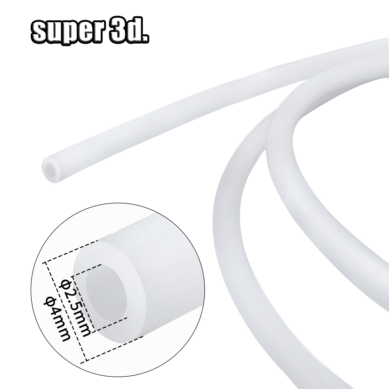 1/2/50M Bambu Lab PTFE Tüp ID  - Bowden Tube incelemesi ve fiyatı