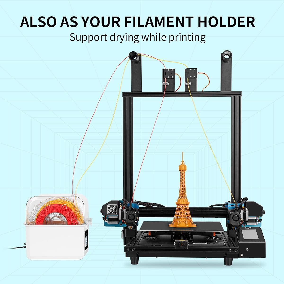Sovol Filament kurutma 2023, S - Enclosure 3D Printer incelemesi ve fiyatı