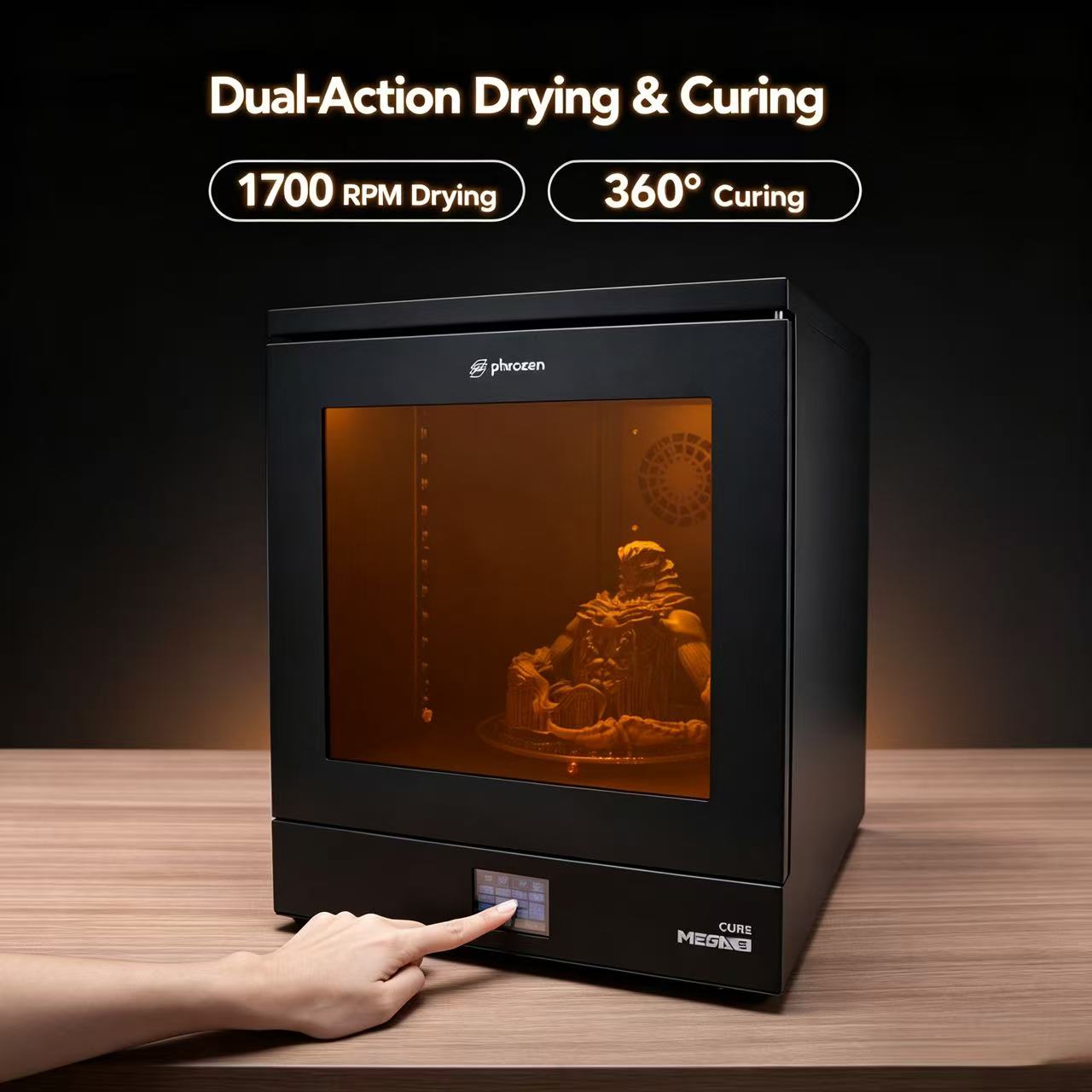 Phrozen Cure Mega S 3D Yazıcı  - Enclosure 3D Printer incelemesi ve fiyatı