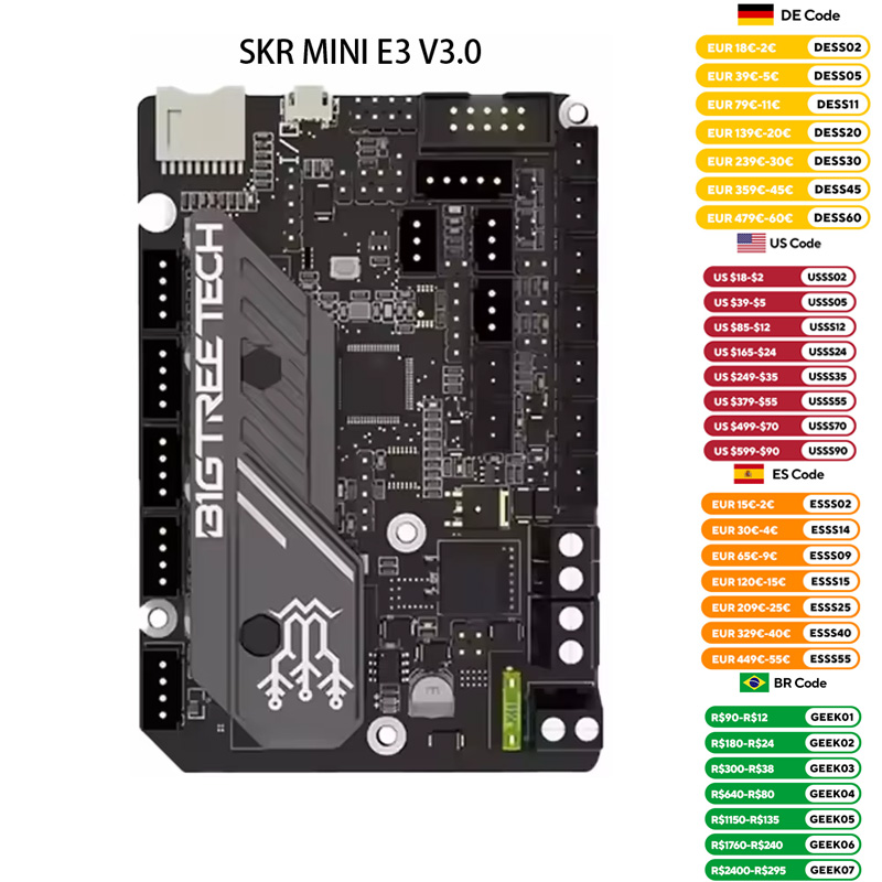 BIGTREETECH SKR MINI E3 V3.0 3 - Btt Skr Mini incelemesi ve fiyatı